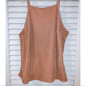 NEW American Eagle Velvet Pink Tank Top